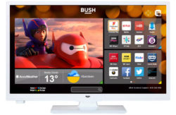 Bush 24 Inch HD Ready Smart TV With DVD Player - White.